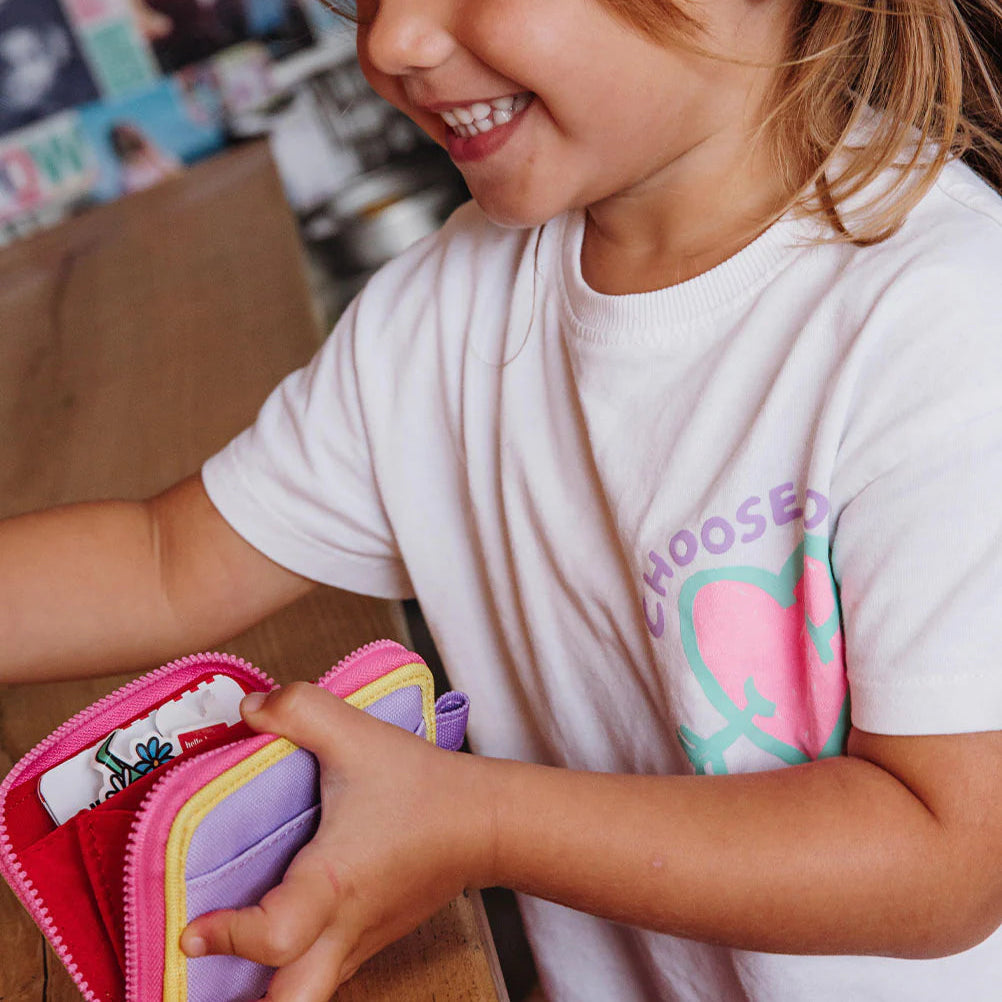 Portemonnee • Hello Hossy • Mini Mauve