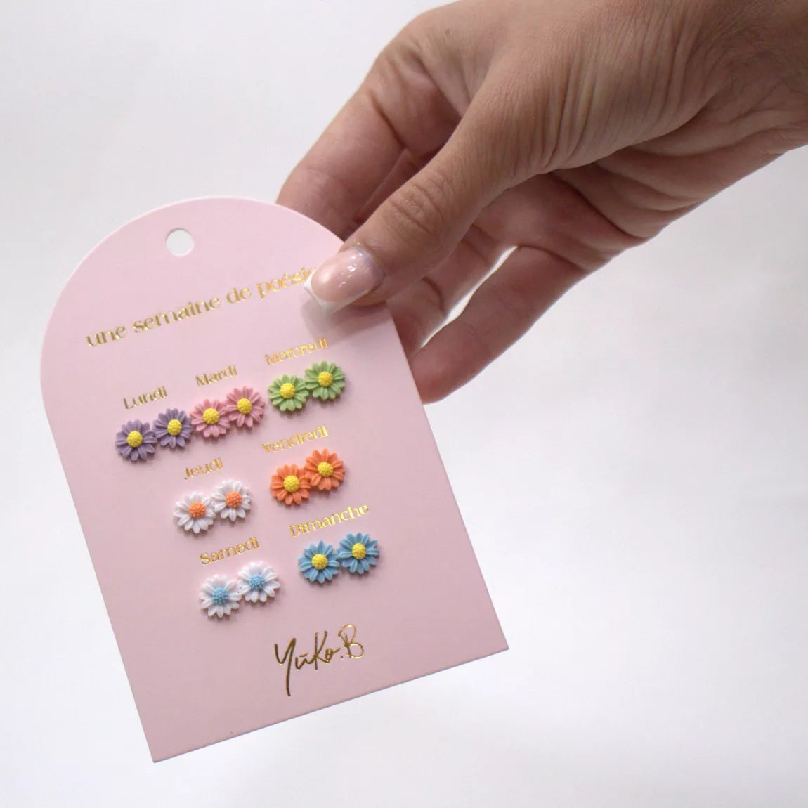 Oorbellen • Bloemen (7 paar)