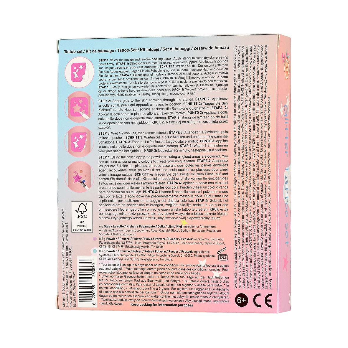 Tattoo Set • Eenhoorn