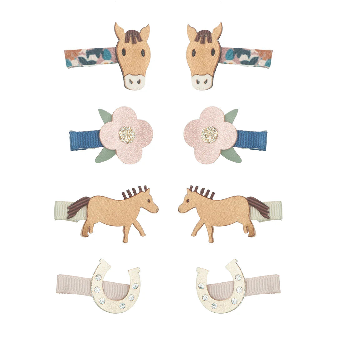 paarden haarclips mimi&lula