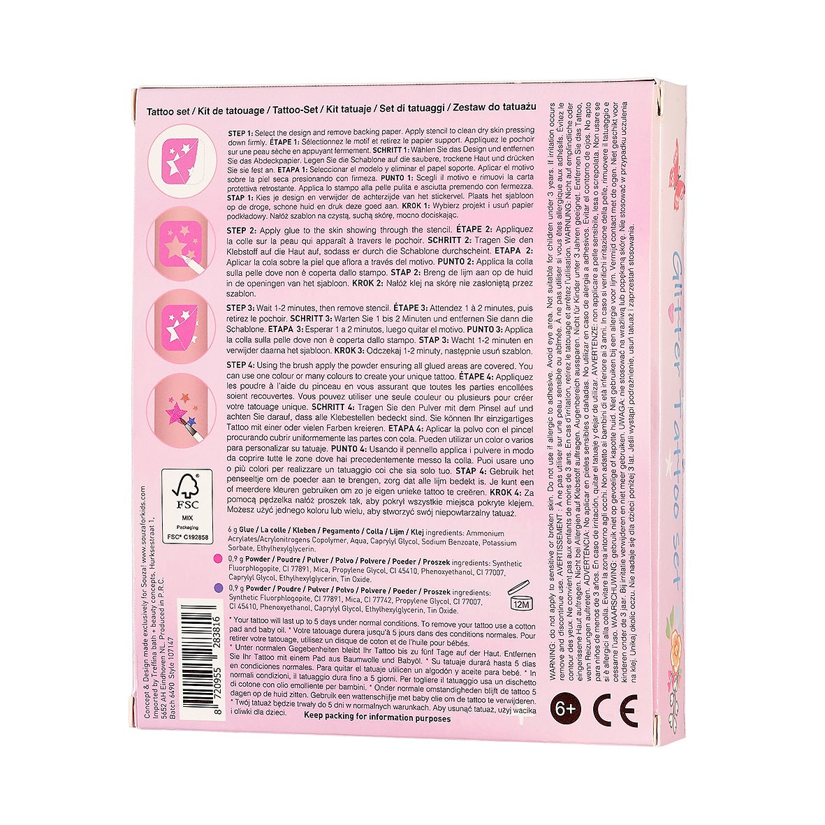 Tattoo Set • Prinses