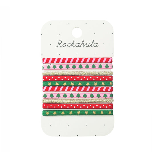 Haarelastieken • Kerst (10 stuks)