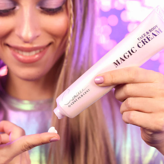 magic cream camille cent pur cent body en face creme