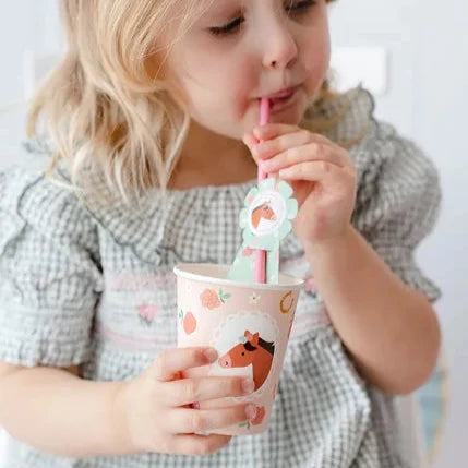 Kartonnen Bekers • Paard (6 stuks)