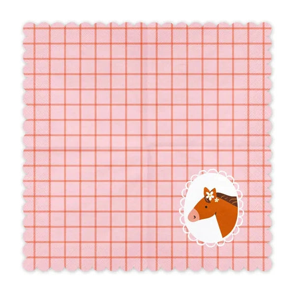 Servetten • Paard (12 stuks)