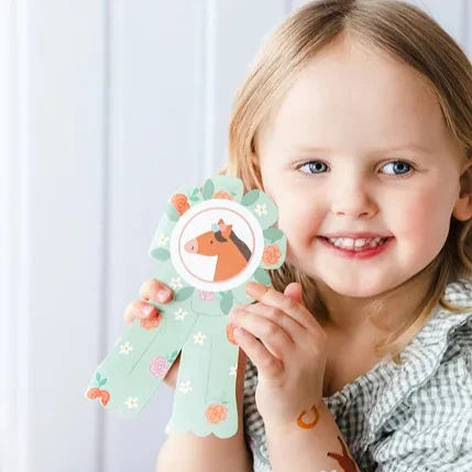 Uitnodiging Verjaardagsfeest • Paard (6 stuks)