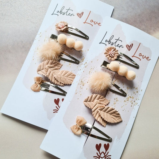 Haarspeldjes Summer Vibes • 5 cm • 5 stuks