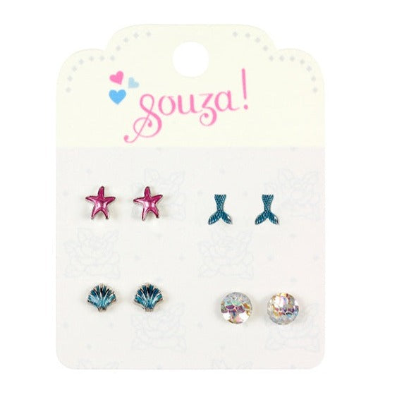 Oorbellen • Mermaid (4 paar)