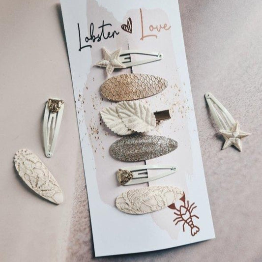 Haarspeldjes Golden  • 5 cm • 6 stuks