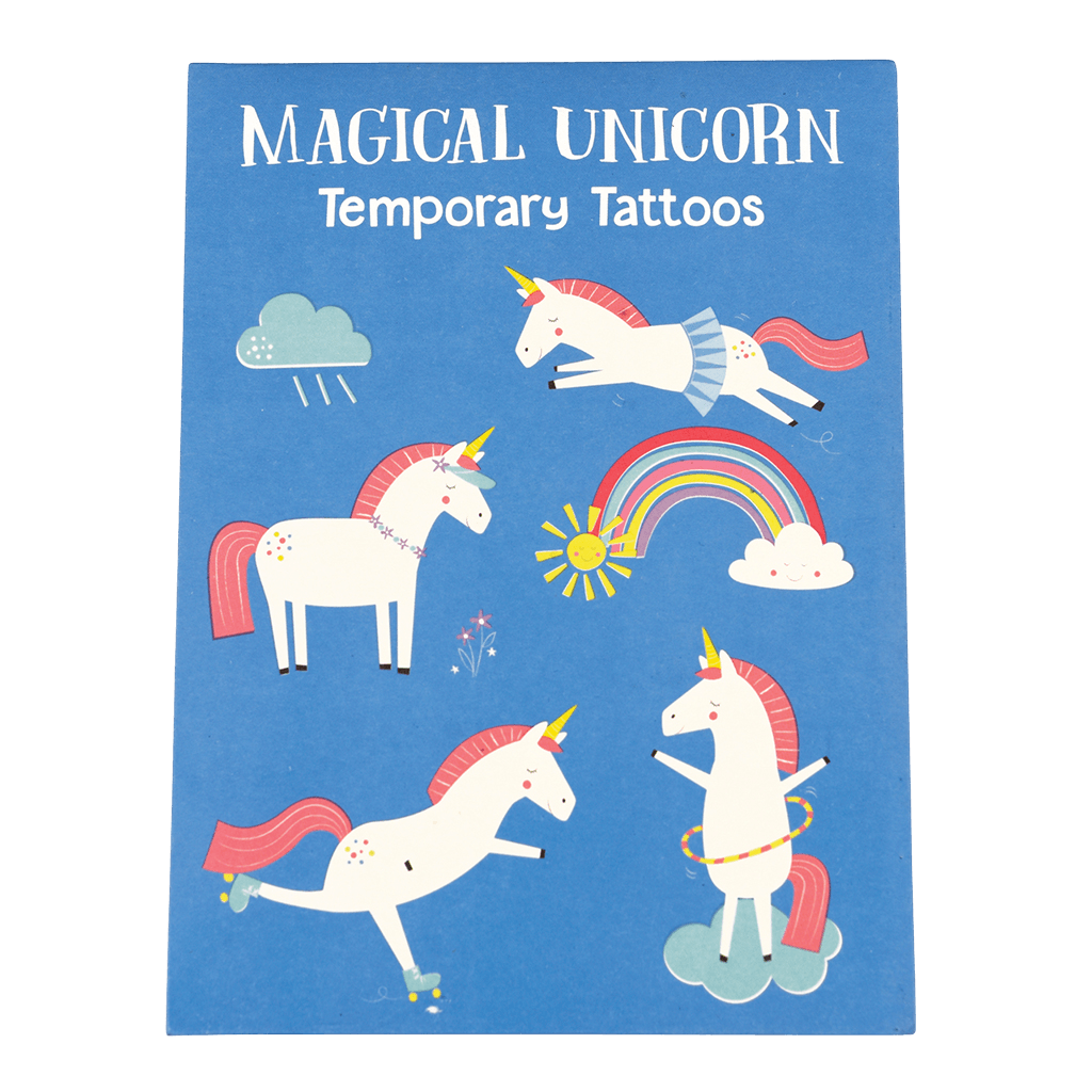 Magical Unicorn • Kindertattoos • 16 Stuks