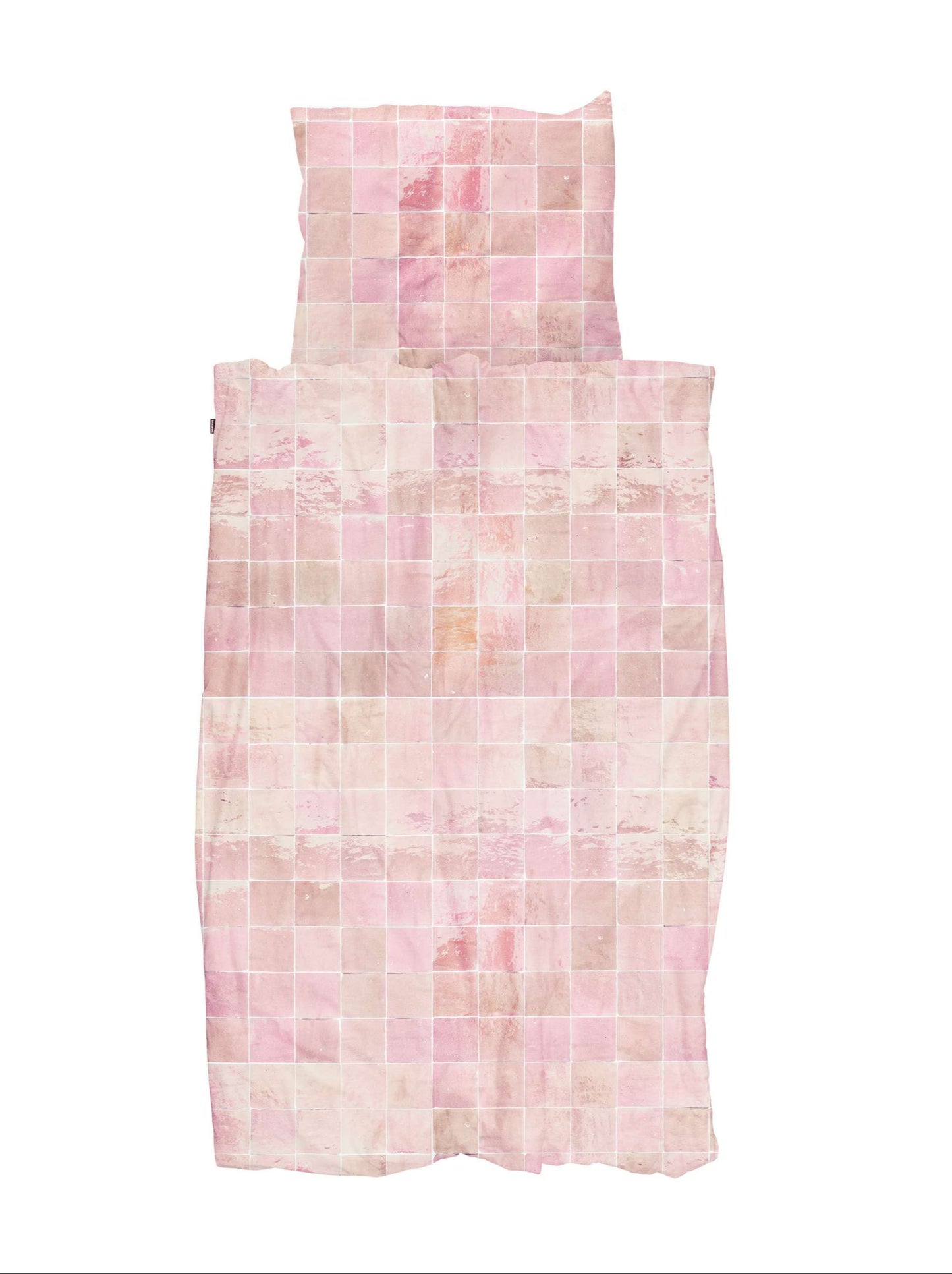 Dekbedovertrek • Vintage Rose Tiles