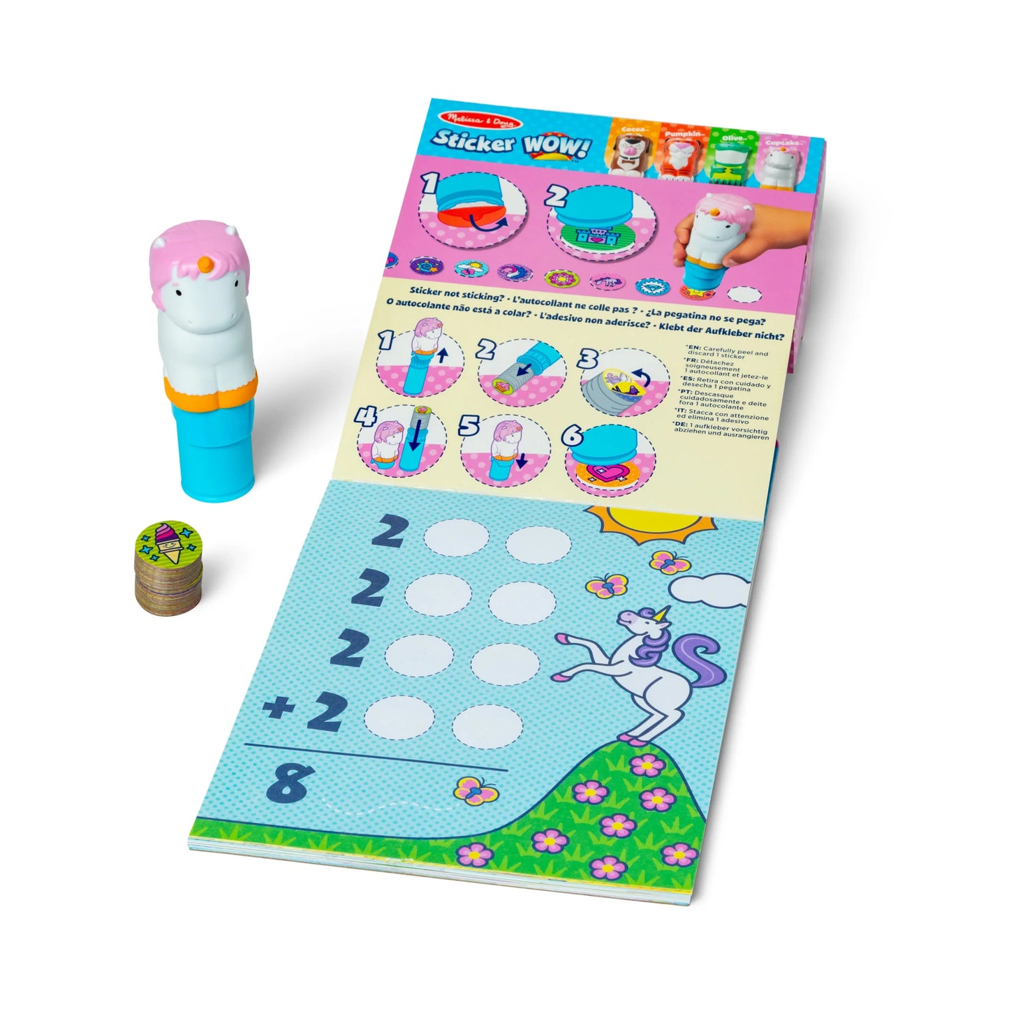 Sticker Wow • Activity Pad Set • Unicorn