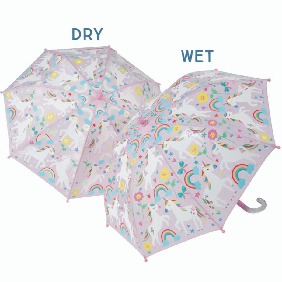 Magische Paraplu • Unicorn (verandert van kleur bij regen)
