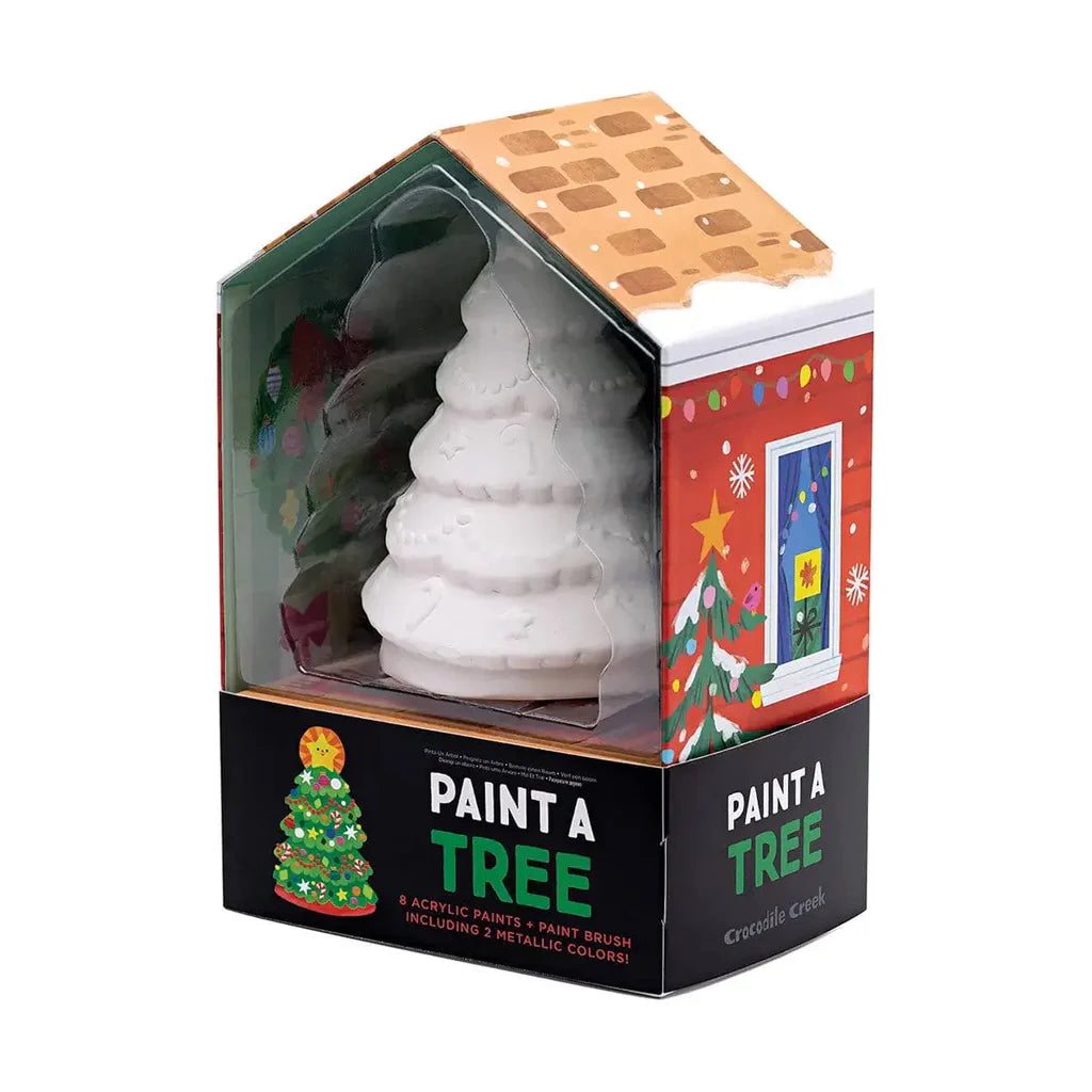 pain a tree crocodile creek schilder je kerstboom