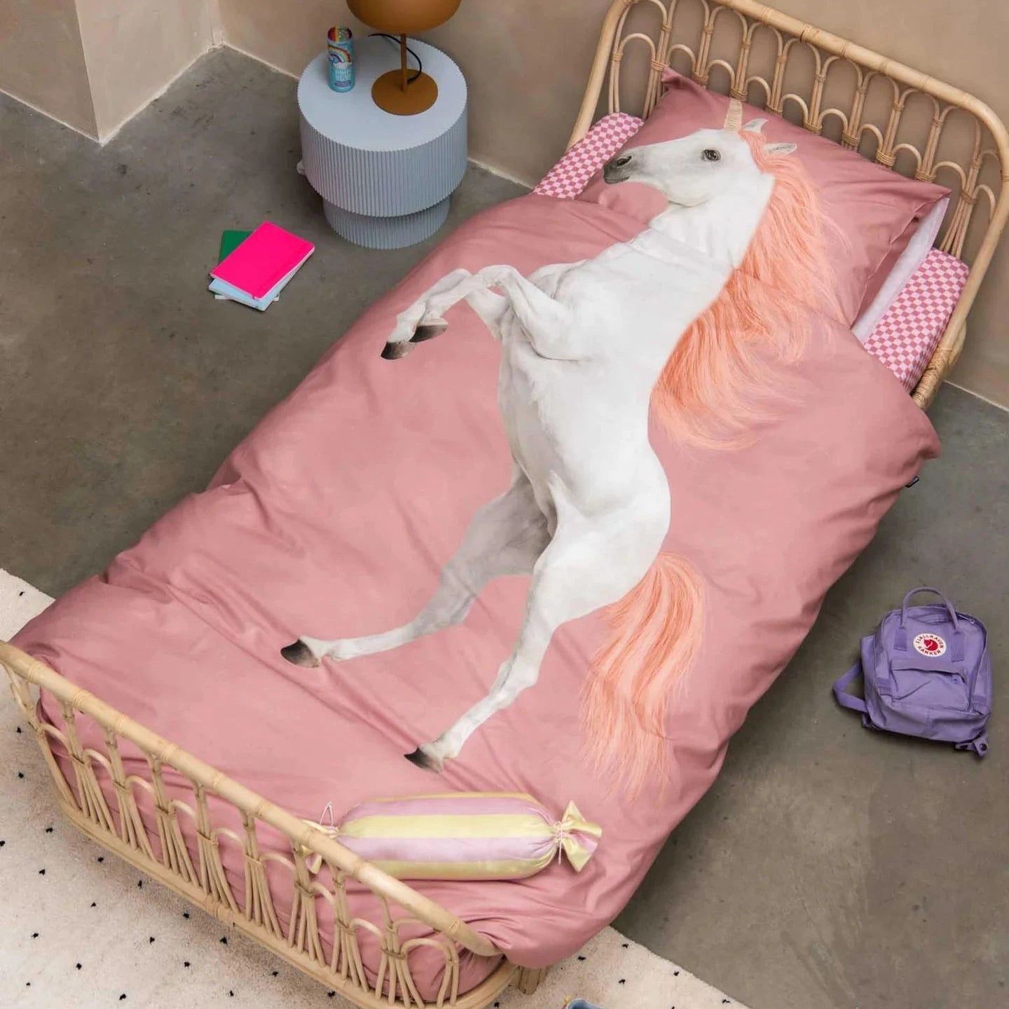 Dekbedovertrek • Unicorn Roze