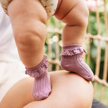 Afbeelding in Gallery-weergave laden, Mono Baby Sokken Heather • Mama&#39;s Feet

