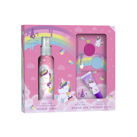 Gift Set • Eau My Unicorn • EDT + Lipgloss + Oogschaduw