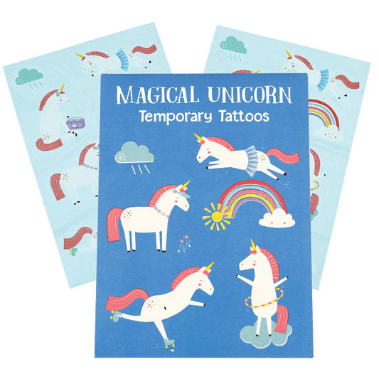 Magical Unicorn • Kindertattoos • 16 Stuks