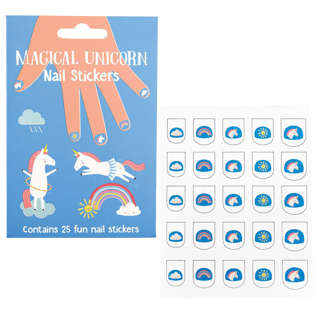 nagelstickers eenhoorn unicorn rex london