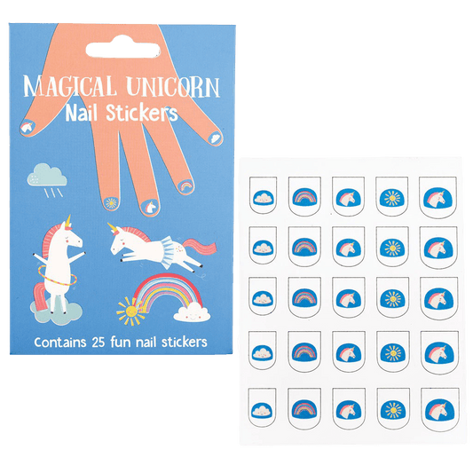 nagelstickers eenhoorn unicorn rex london