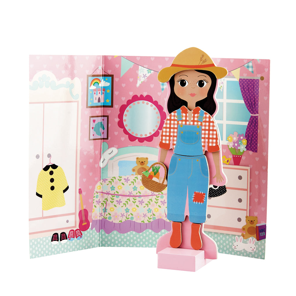 Magnetische Puzzeldoos • Dress Up Sophia