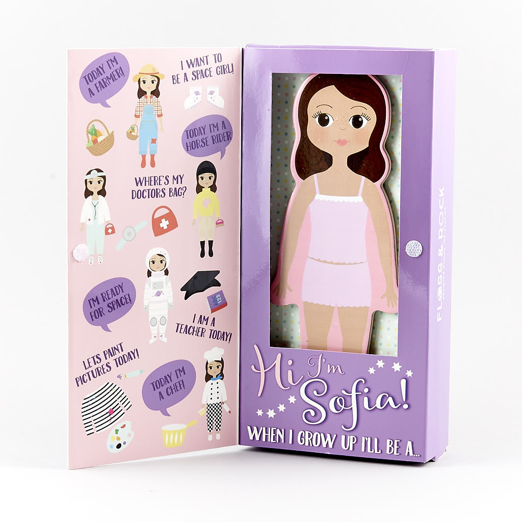 Magnetische Puzzeldoos • Dress Up Sophia