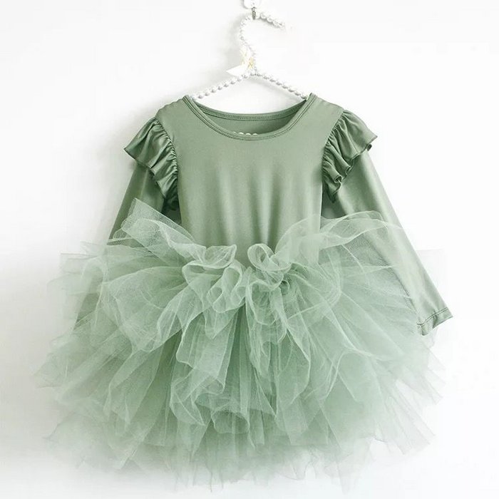 Tutu Ballet Dress • Moss