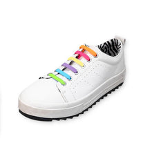 Afbeelding in Gallery-weergave laden, Elastische Veters • Veters Zonder Strikken • Regenboog
