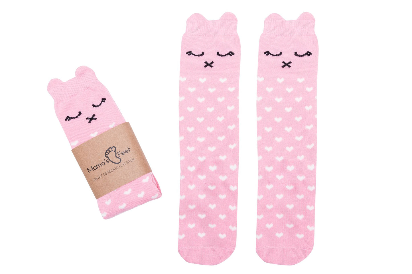 Kniekousen Lilly a Pinky Kitty • Mama's Feet