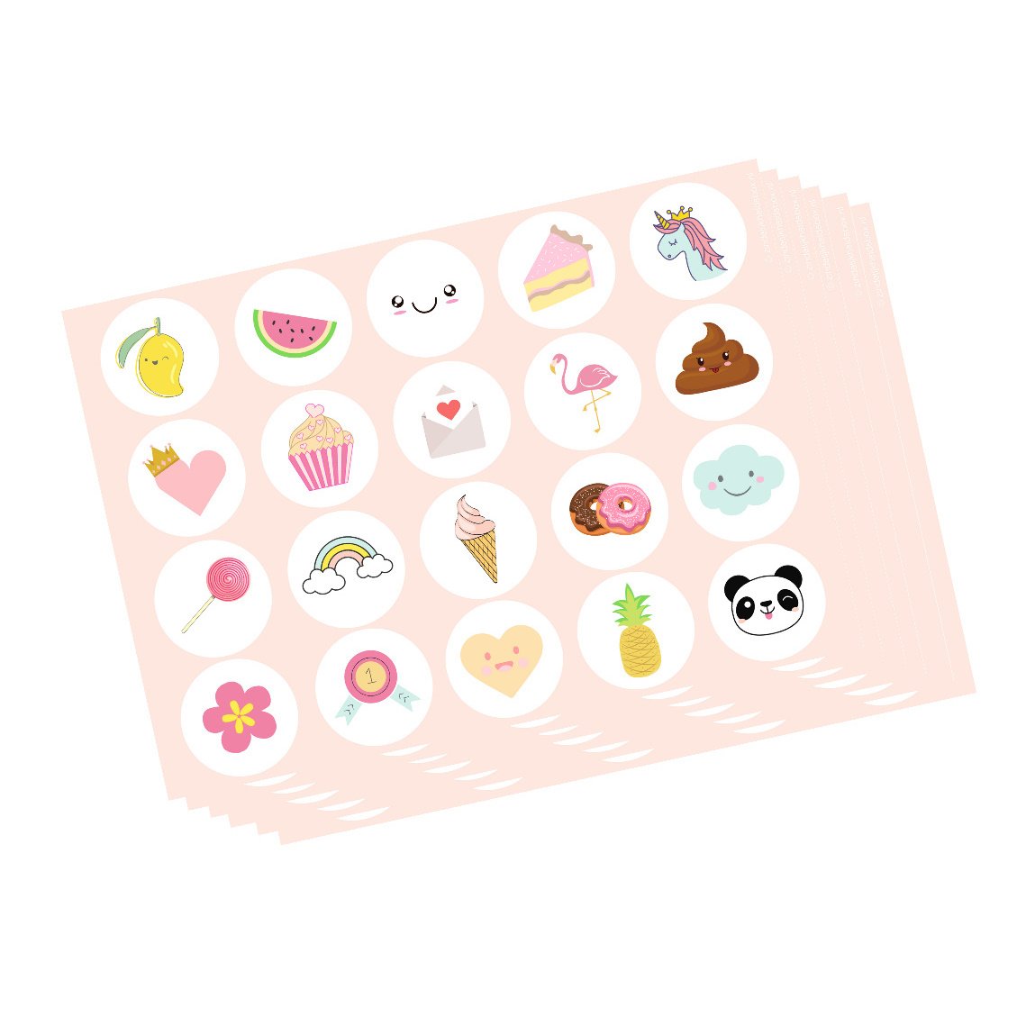 Beloningskaarten & Stickers • Meisjes