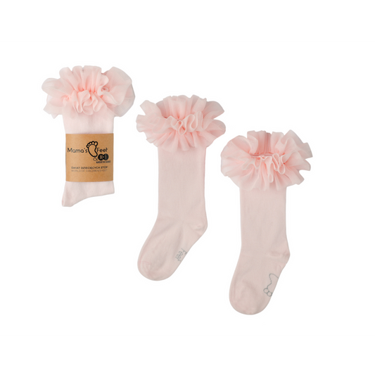 Tutu Kniekousen • Powder Pink • Mama's Feet