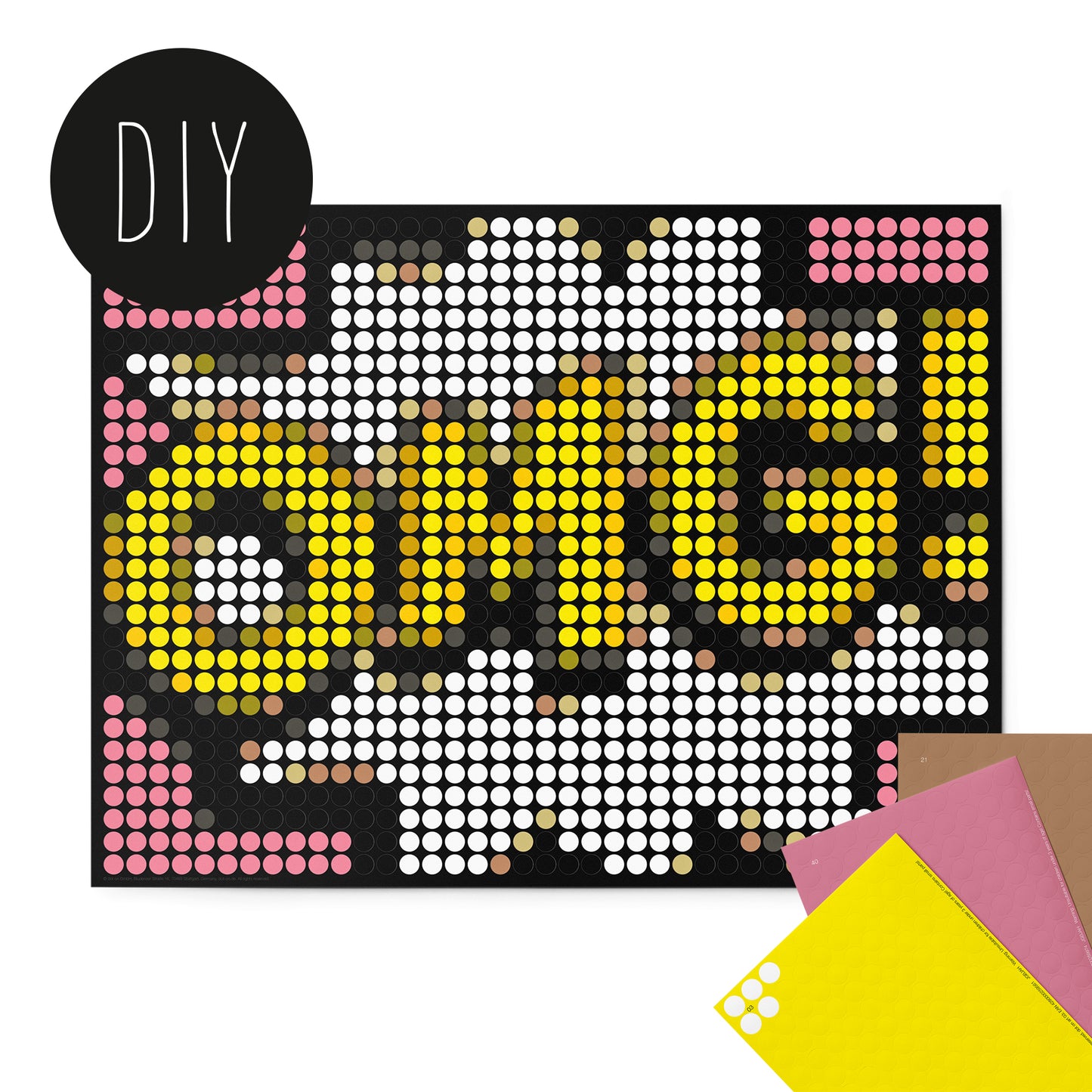 DIY Dot On • OMG Poster • 30 x 40 cm