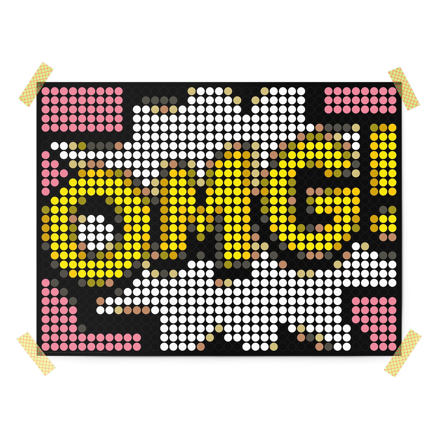 DIY Dot On • OMG Poster • 30 x 40 cm