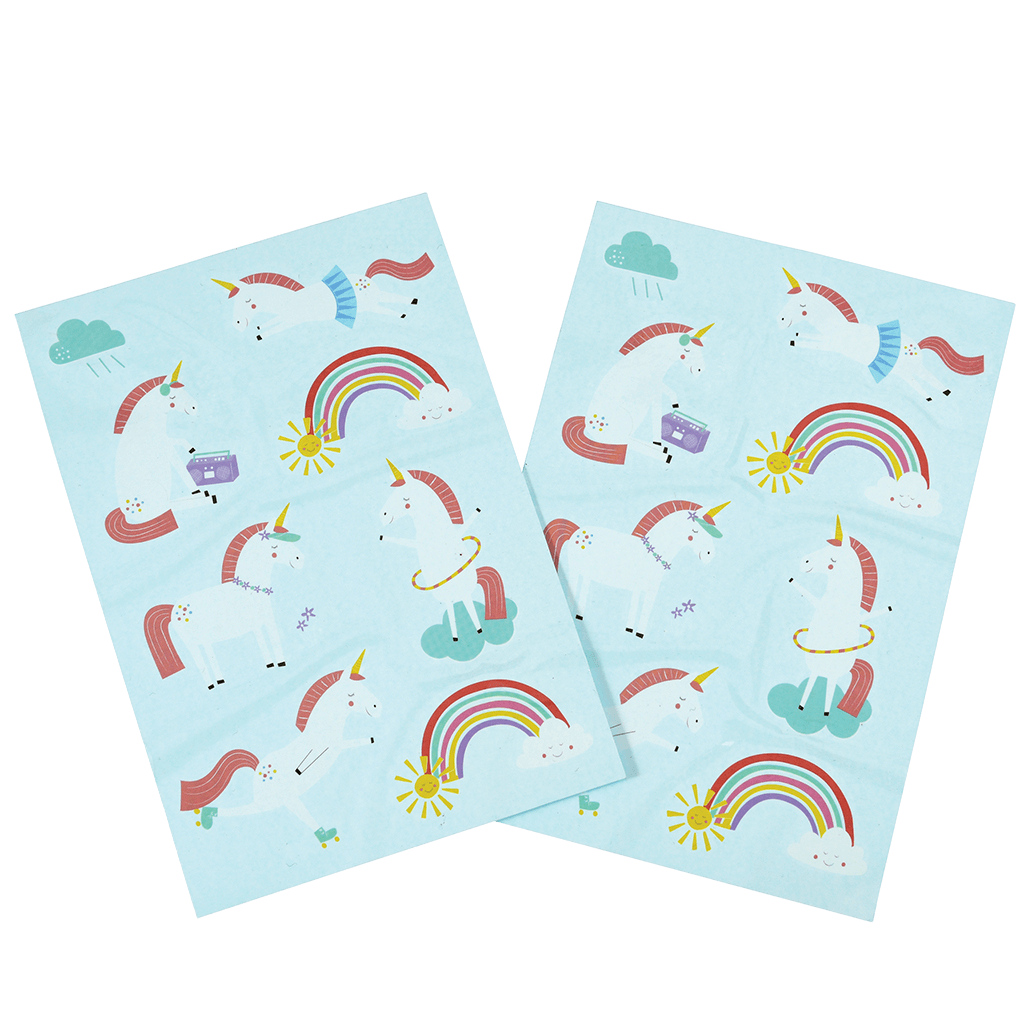 Magical Unicorn • Kindertattoos • 16 Stuks