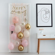 Afbeelding in Gallery-weergave laden, Ballonen Deur Kit | Pink &amp; Gold
