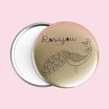 Spiegeltje Rosajou • Pauw Goud