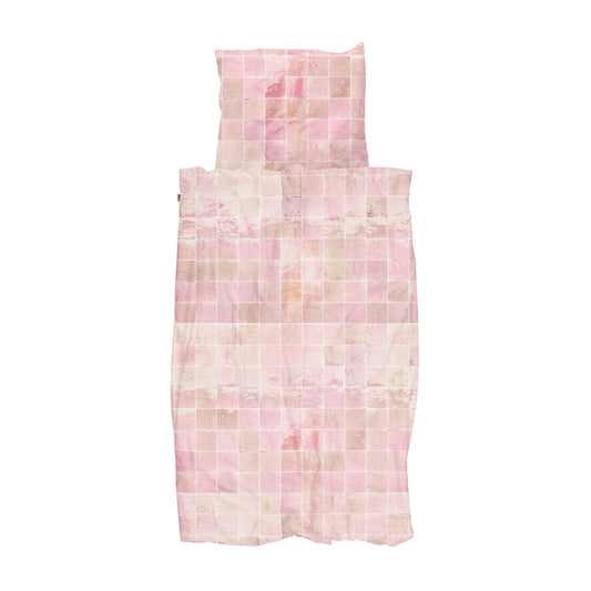 Dekbedovertrek • Vintage Rose Tiles