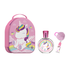 Afbeelding in Gallery-weergave laden, Gift Set • Eau My Unicorn • 3D Zipcase + EDT + Lipgloss
